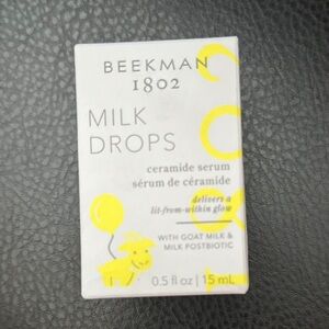 Beekman 1802 Milk Drops Ceramide Serum with Yellow Accents
